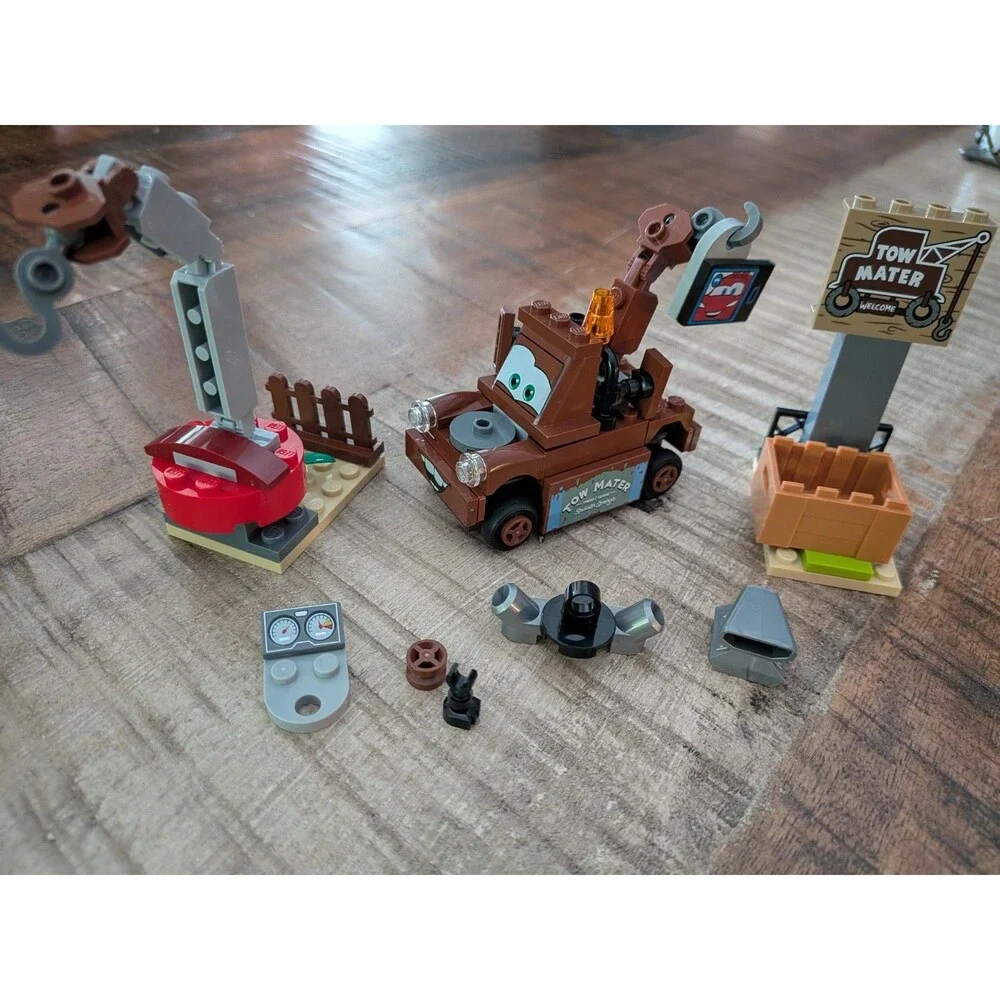 LEGO Juniors 10733 Mater's Junkyard 62pc 100% Complete Set w/ Instructions Cars